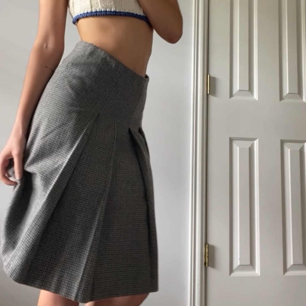 Miu miu wool skirt size 40